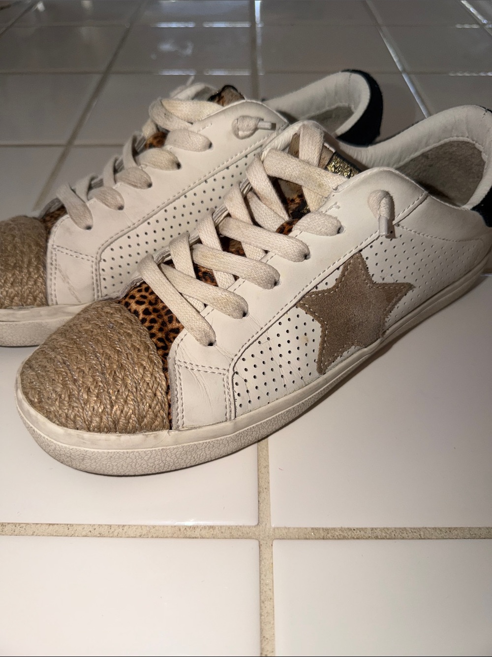 Vintage Havana Sneakers 8.5 Emery leopard/white